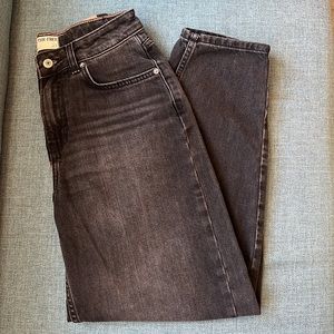 Free People- Wide Legged Black Jeans